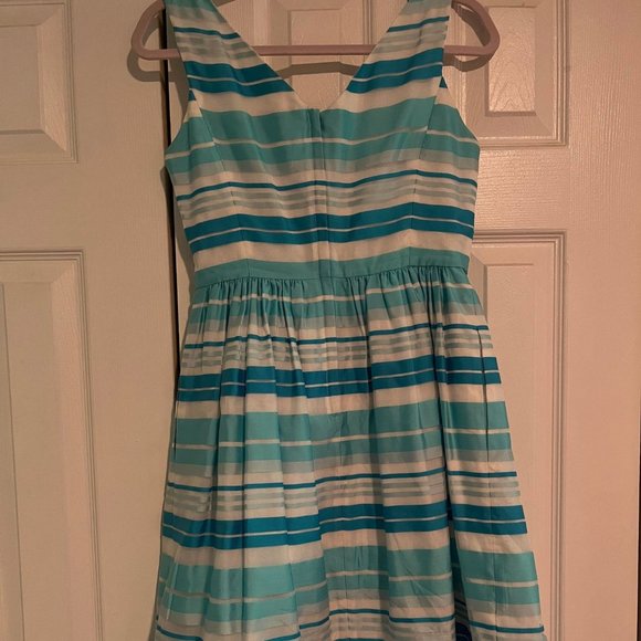 Lilly Pulitzer Blue striped dress size 6 - Picture 5 of 7